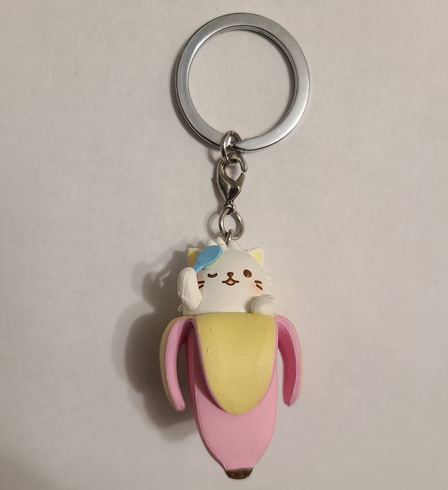 Funko Long-Haired Banana Cat Pocket Pop! Keychain